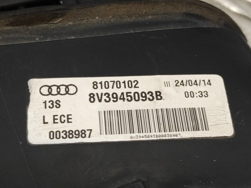 Recambio de piloto trasero izquierdo interior para audi s3 (8v1) 2.0 16v tfsi referencia OEM IAM 8V3945093B  