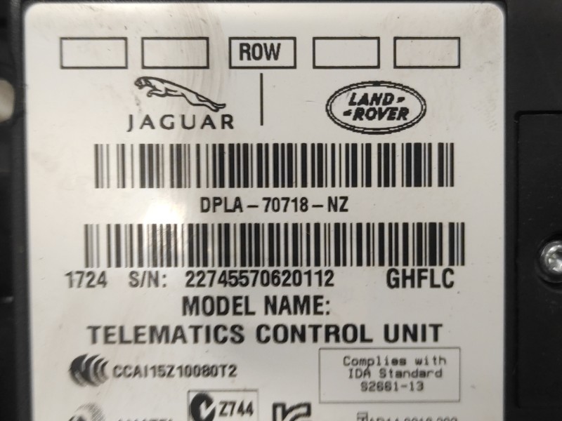 Recambio de modulo electronico para land rover discovery sport referencia OEM IAM DPLA70718NZ  