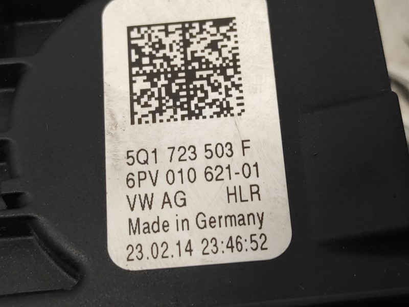 Recambio de potenciometro pedal para audi s3 (8v1) 2.0 16v tfsi referencia OEM IAM 5Q1723503F  6PV01062101
