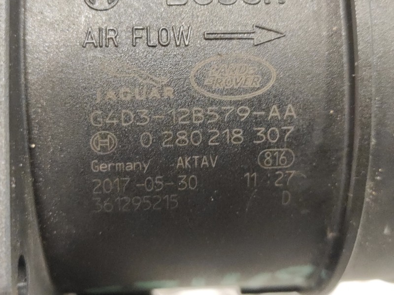 Recambio de caudalimetro para land rover discovery sport referencia OEM IAM G4D312B579AA  0280218307