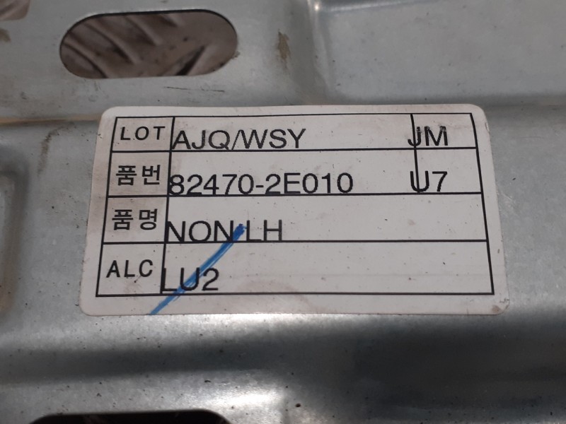 Recambio de elevalunas delantero izquierdo para hyundai tucson (jm) 2.0 crdi cat referencia OEM IAM 824702E010  