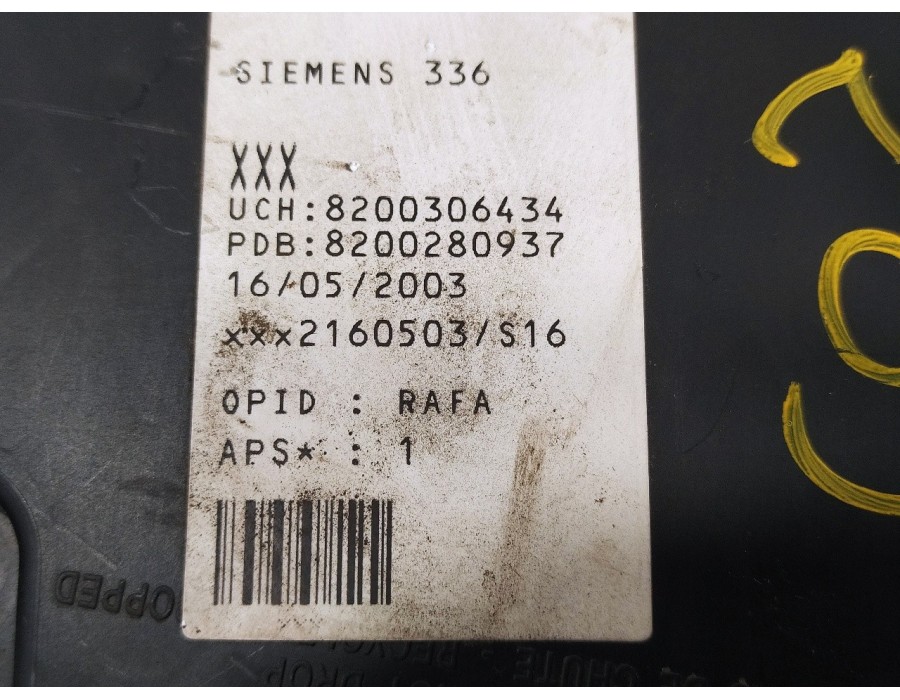 Recambio de caja reles / fusibles para renault megane ii familiar 1.9 dci diesel referencia OEM IAM 8200306434  S118400200C