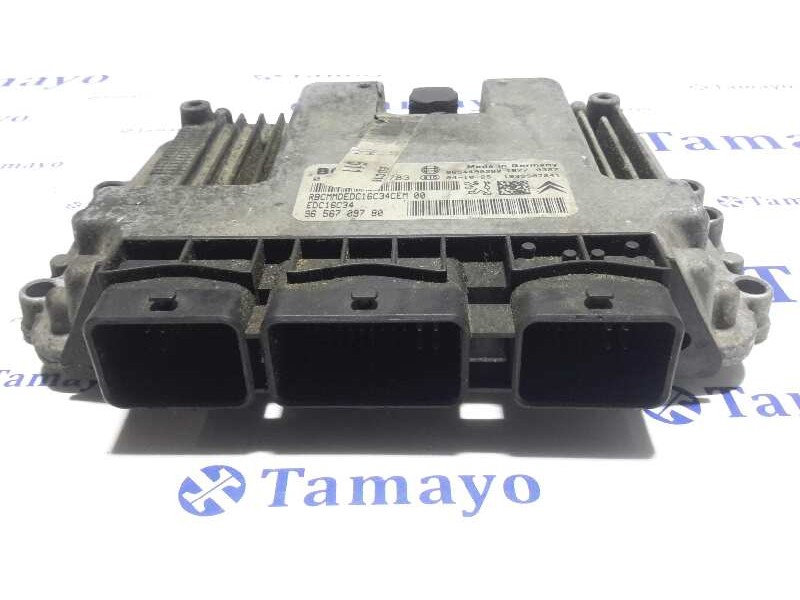 Recambio de centralita motor uce para peugeot 206 berlina 1.4 hdi referencia OEM IAM 9654490280  9656709780