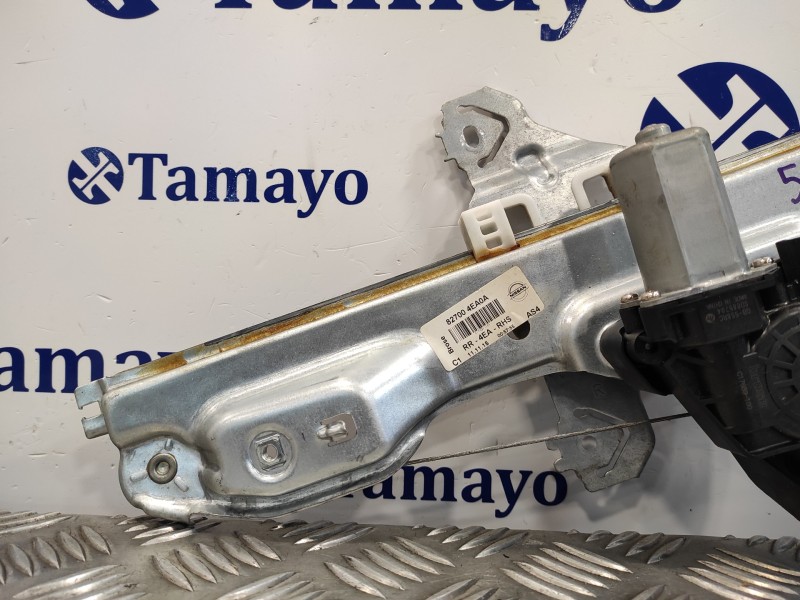 Recambio de elevalunas trasero derecho para nissan qashqai (j11) 1.6 dci turbodiesel cat referencia OEM IAM 827004EA0A  