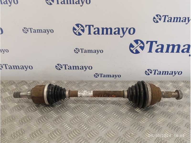 Recambio de transmision delantera izquierda para peugeot 2008 (--.2013) 1.2 12v e-thp / puretech referencia OEM IAM 9800387380  