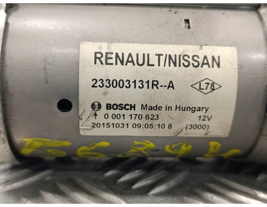 Recambio de motor arranque para nissan qashqai (j11) 1.6 dci turbodiesel cat referencia OEM IAM 233003131RA  0001170623