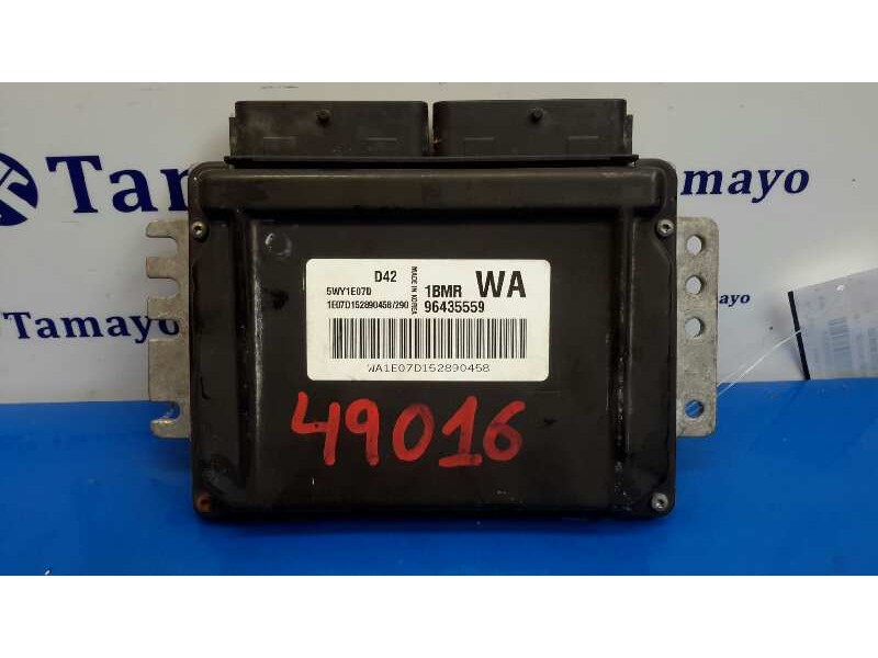 Recambio de centralita motor uce para chevrolet kalos 1.2 cat referencia OEM IAM 96435559  5WY1E07D