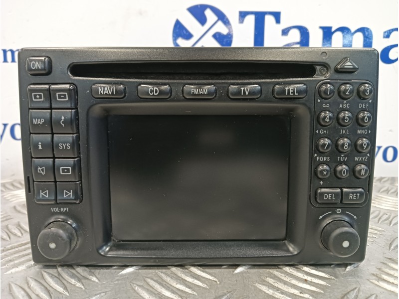 Recambio de sistema audio / radio cd para mercedes-benz clase m (w163) referencia OEM IAM A1638203689 8618001400 7612001522