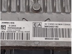 Recambio de centralita motor uce para citroën c2 1.4 hdi referencia OEM IAM 5WS40285ET 9663483180 9653451880 2