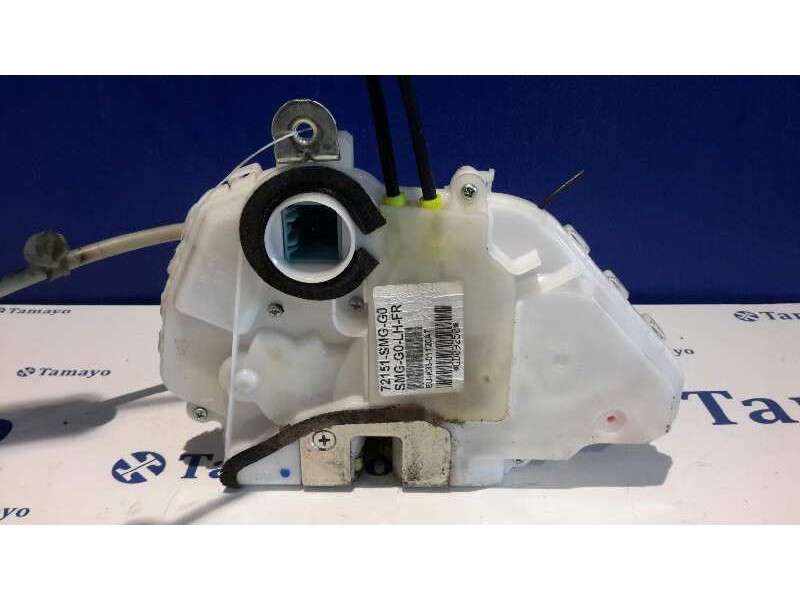 Recambio de cerradura puerta delantera izquierda para honda civic berlina 5 (fk) referencia OEM IAM 72151SMGG0  