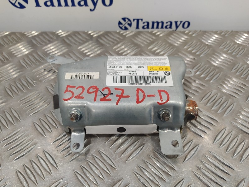 Recambio de airbag lateral delantero derecho para bmw serie 5 berlina (e60) 535d referencia OEM IAM 6963022  601190500C