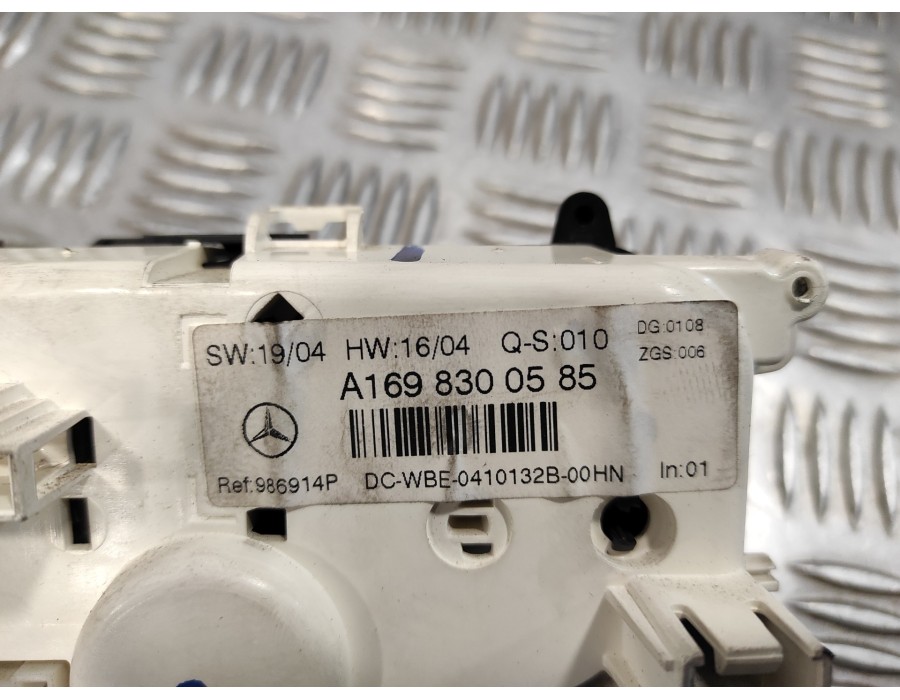 Recambio de mando climatizador para mercedes-benz clase a (w169) 2.0 cdi cat referencia OEM IAM A1698300585  