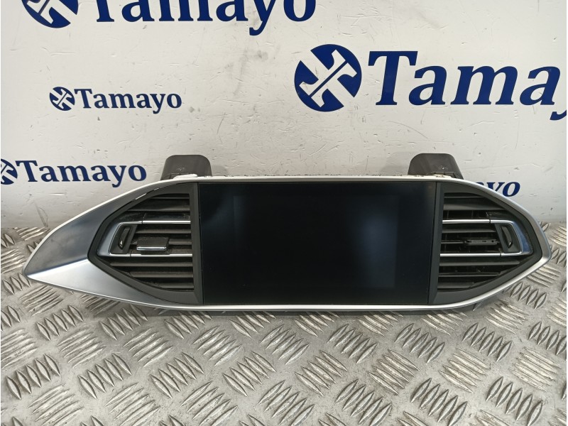Recambio de pantalla multifuncion para peugeot 308 sw referencia OEM IAM 982847698000  