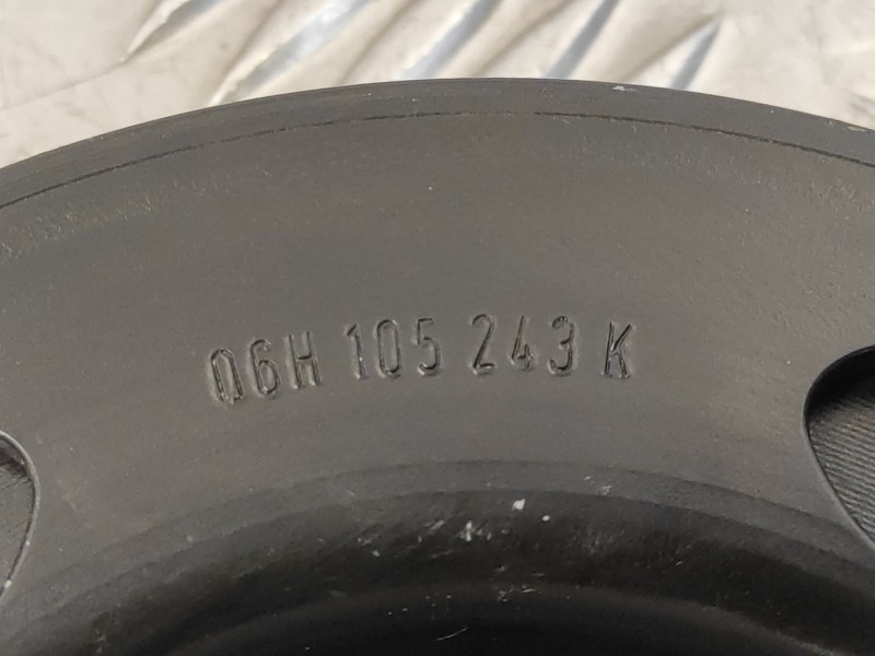 Recambio de polea cigueñal para audi s3 (8v1) 2.0 16v tfsi referencia OEM IAM 06H105243K  