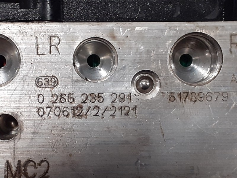 Recambio de abs para fiat bravo (198) 1.9 8v jtd cat referencia OEM IAM 0265235291 0265950670 517896790265235291