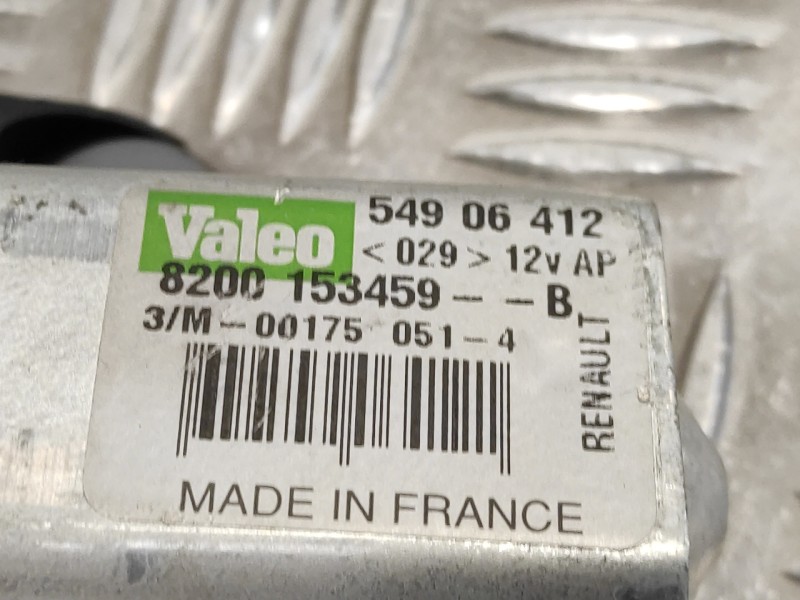 Recambio de motor limpia trasero para renault scenic ii 1.9 dci diesel referencia OEM IAM 54906412  8200153459B