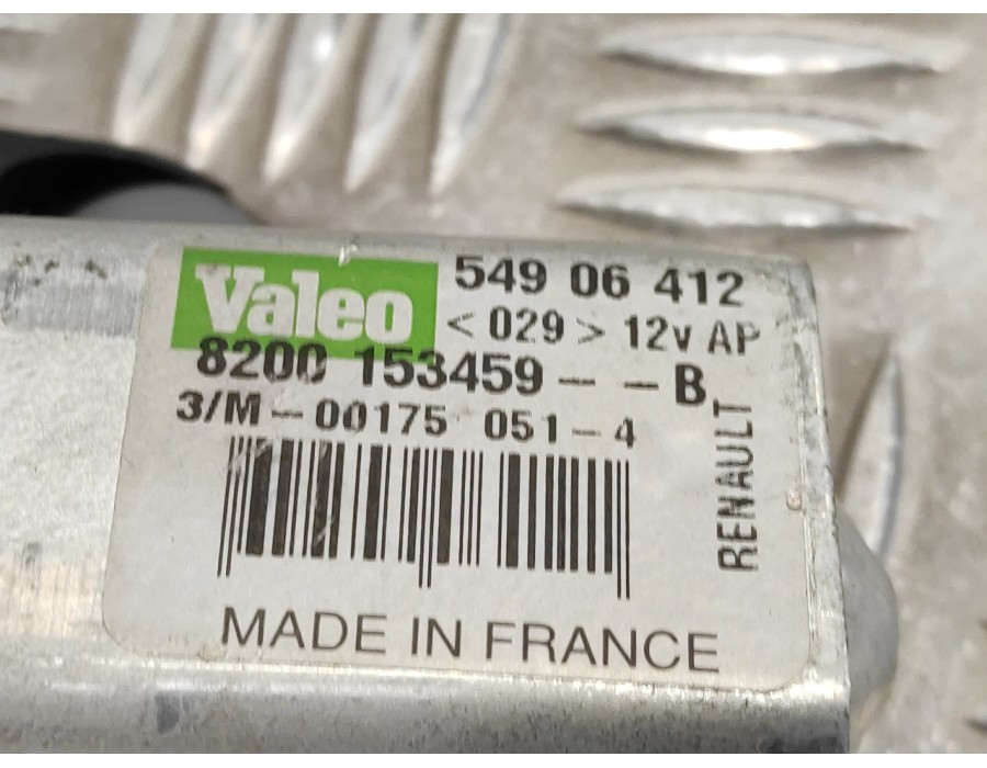 Recambio de motor limpia trasero para renault scenic ii 1.9 dci diesel referencia OEM IAM 54906412  8200153459B