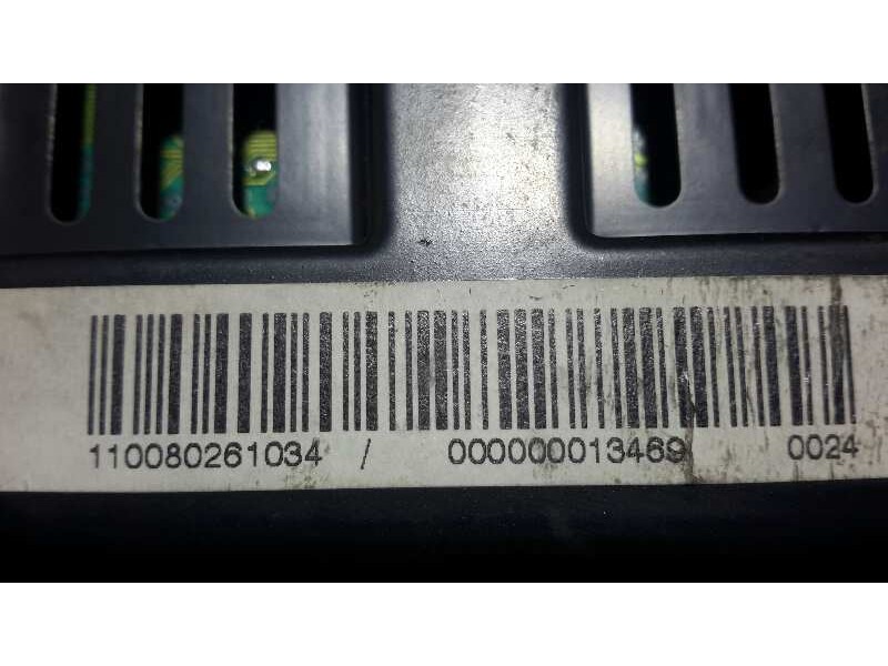 Recambio de cuadro instrumentos para opel astra h berlina referencia OEM IAM 13184319 110080261034 SW4405