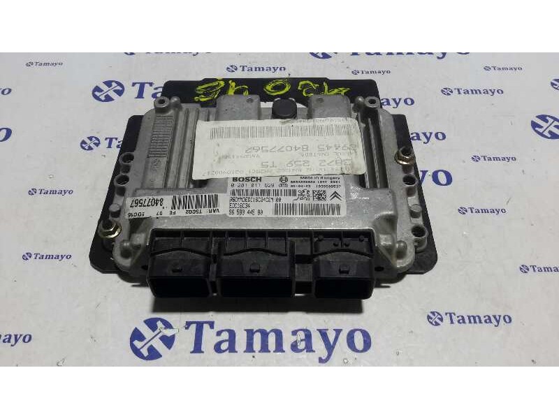 Recambio de centralita motor uce para peugeot 307 break / sw (s1) 1.6 hdi referencia OEM IAM 0281011629 EDC16C34 9658944580