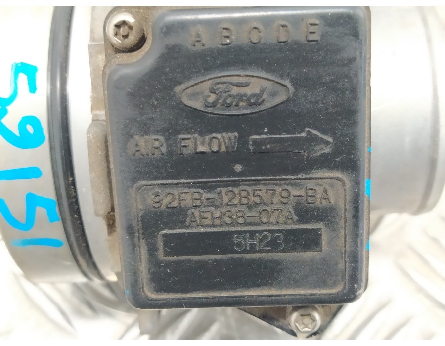 Recambio de caudalimetro para ford escort berlina 1.6 cat-u referencia OEM IAM 92FB12B579BA  