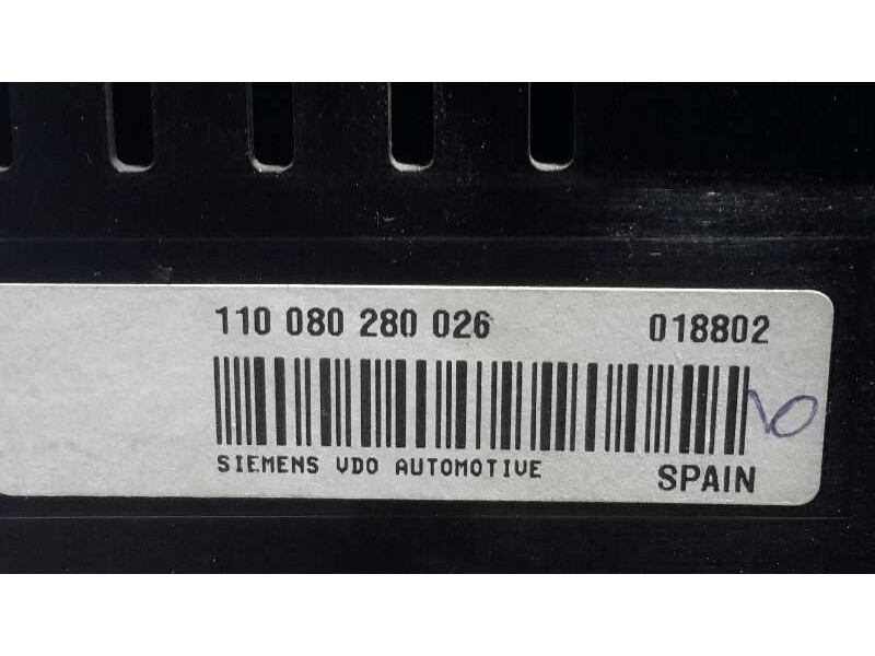 Recambio de cuadro instrumentos para seat leon (1p1) 2.0 tdi referencia OEM IAM 110080280026  1P0920823F