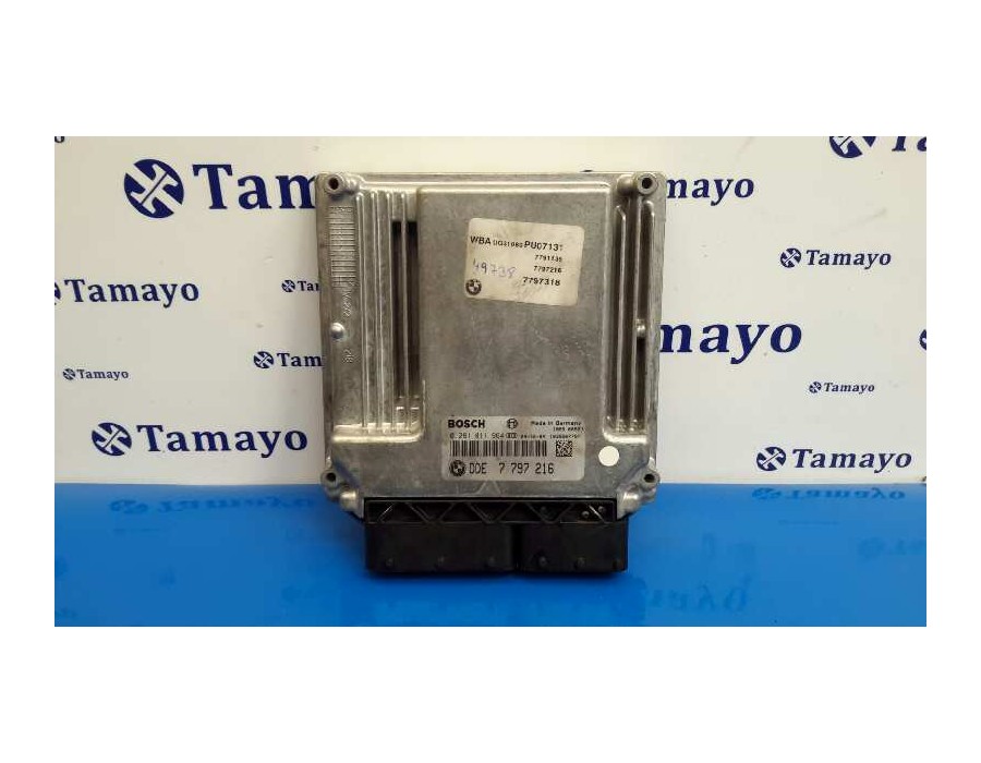 Recambio de centralita motor uce para bmw serie 1 berlina (e81/e87) 2.0 16v diesel referencia OEM IAM 0281011964 7797216 DDE7797