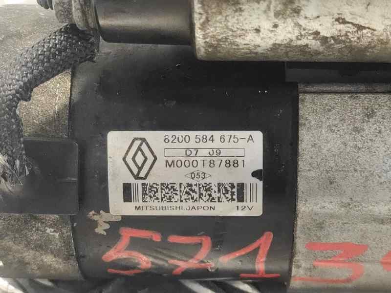 Recambio de motor arranque para renault kangoo (f/kc0) 1.5 dci diesel referencia OEM IAM 8200584675A  M000T87881