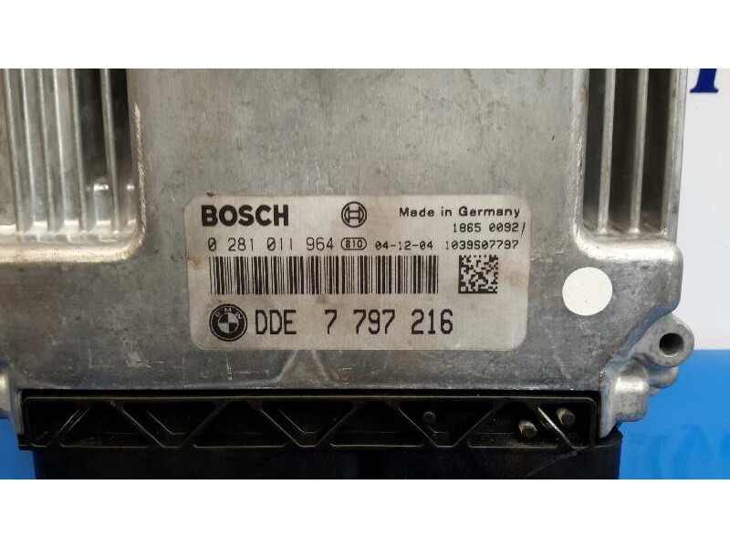 Recambio de centralita motor uce para bmw serie 1 berlina (e81/e87) 2.0 16v diesel referencia OEM IAM 0281011964 7797216 DDE7797