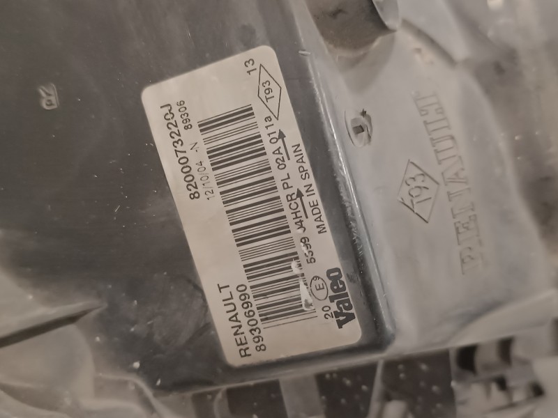 Recambio de faro izquierdo para renault megane ii classic berlina 1.9 dci diesel referencia OEM IAM 8200073220J  89306990