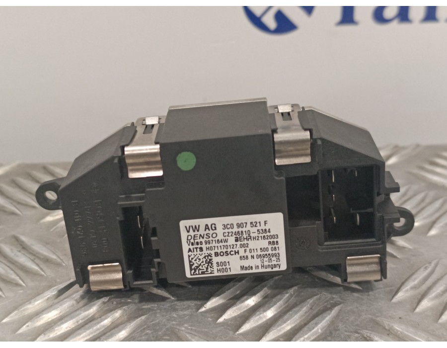 Recambio de resistencia calefaccion para volkswagen passat variant (365) 2.0 tdi dpf referencia OEM IAM 3C0907521F 997164W F0110