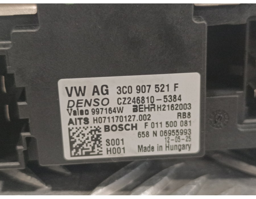 Recambio de resistencia calefaccion para volkswagen passat variant (365) 2.0 tdi dpf referencia OEM IAM 3C0907521F 997164W F0110