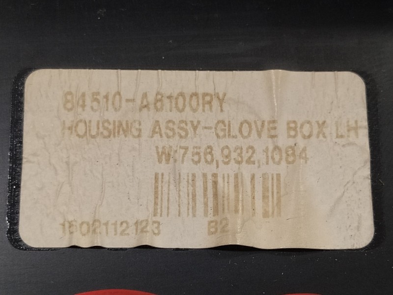 Recambio de guantera para hyundai i30 (gd) 1.4 cat referencia OEM IAM 84510A6100RY  