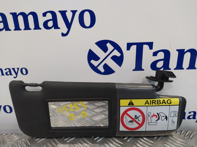 Recambio de parasol derecho para fiat 500 (312) 595 turbo referencia OEM IAM D312C385  