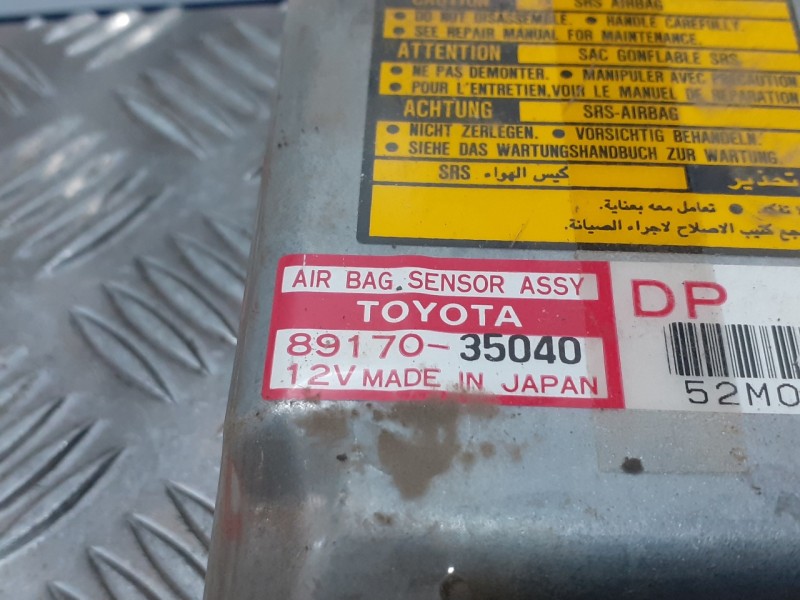 Recambio de centralita airbag para toyota land cruiser (j9) 3.0 turbodiesel referencia OEM IAM 8917035040  