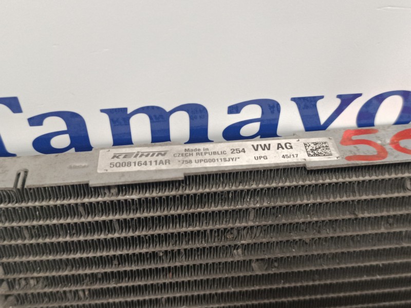 Recambio de condensador / radiador aire acondicionado para seat ateca (kh7) 1.6 tdi referencia OEM IAM 5Q0816411AR  