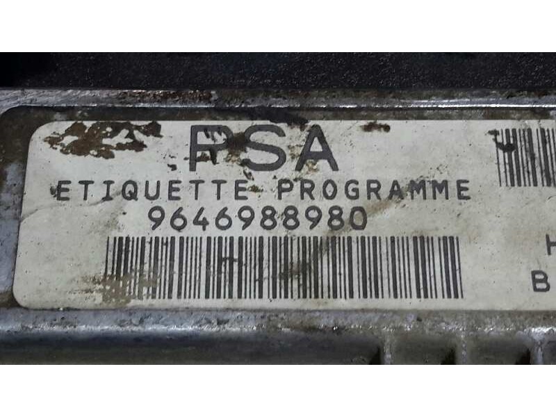 Recambio de centralita motor uce para citroën saxo 1.4 referencia OEM IAM 9646988980  