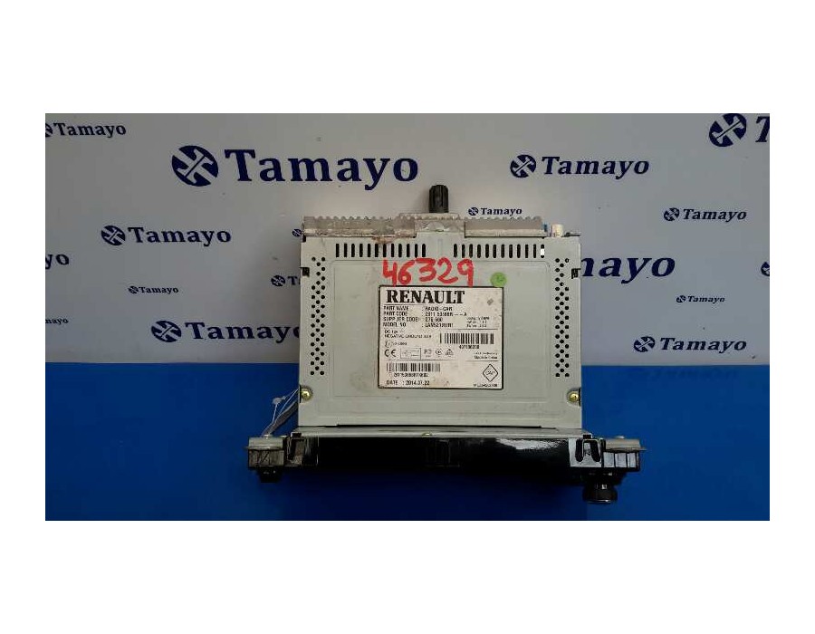 Recambio de sistema navegacion gps para renault clio iv 1.5 dci diesel fap referencia OEM IAM 281153868R  281153868RA