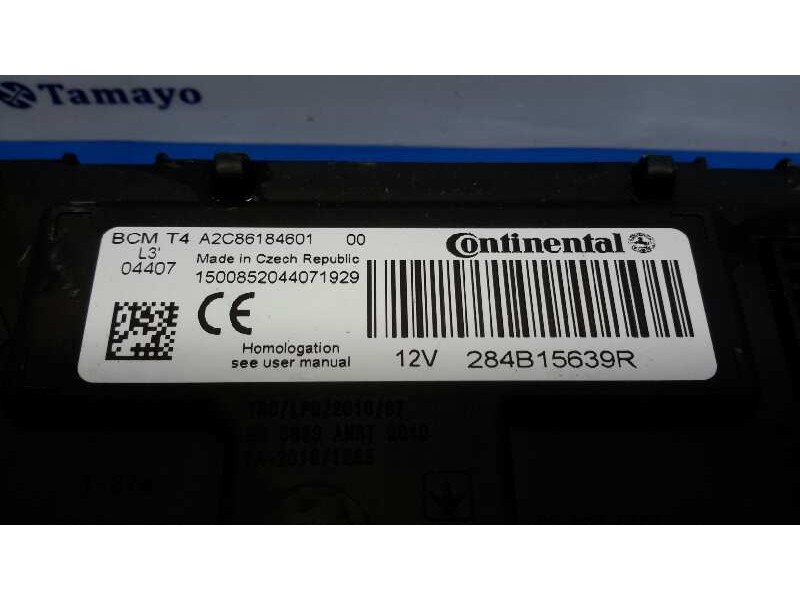 Recambio de modulo electronico para renault clio iv 1.5 dci diesel fap referencia OEM IAM A2C86184601  284B15639R