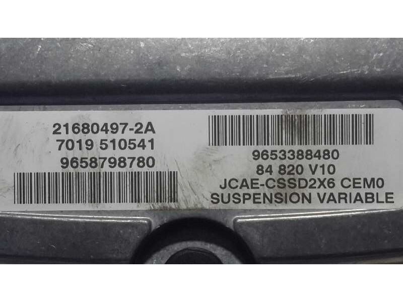Recambio de centralita suspension para peugeot 407 coupe 2.7 hdi fap cat (uhz / dt17ted4) referencia OEM IAM 216804972A  84820V1