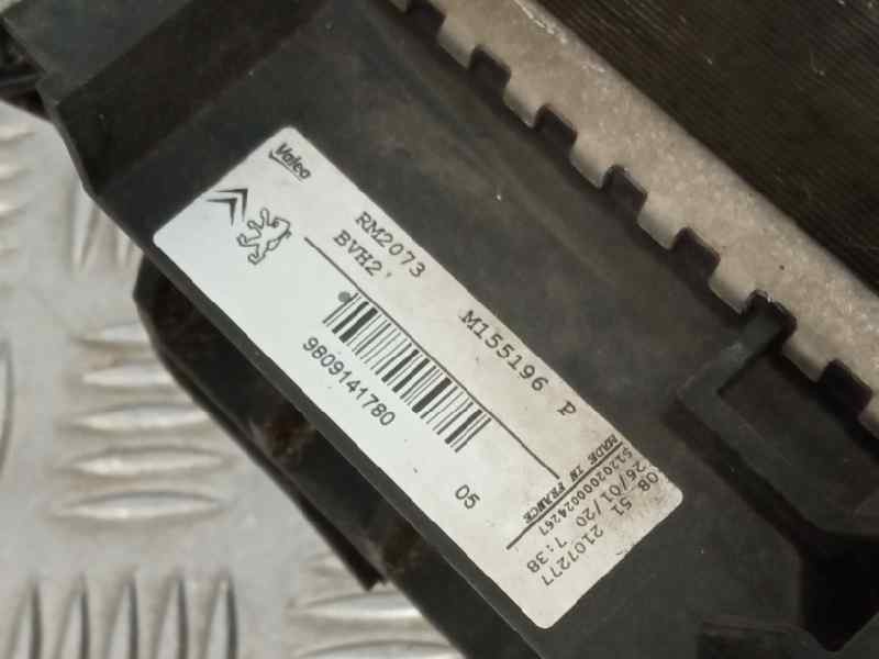 Recambio de radiador agua para peugeot 308 sw referencia OEM IAM 9809141780  