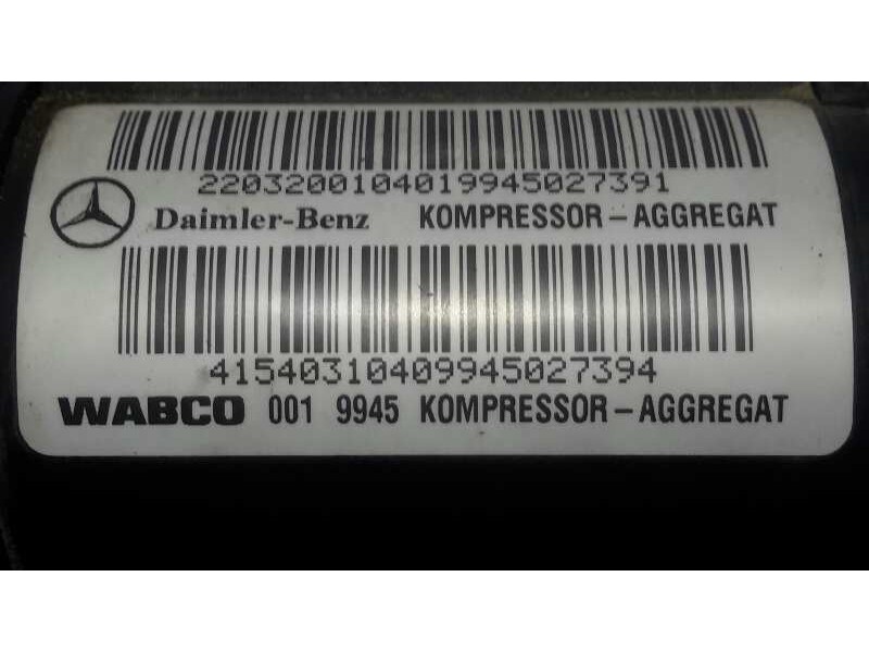 Recambio de bomba suspension para mercedes-benz clase m (w163) 2.7 cdi 20v cat referencia OEM IAM 220320010401  