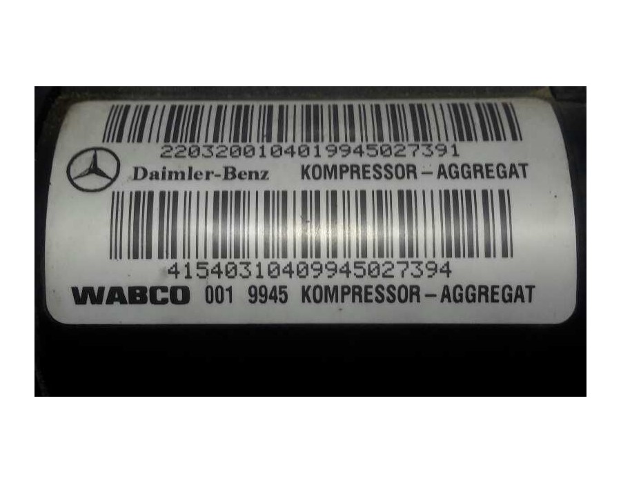 Recambio de bomba suspension para mercedes-benz clase m (w163) 2.7 cdi 20v cat referencia OEM IAM 220320010401  