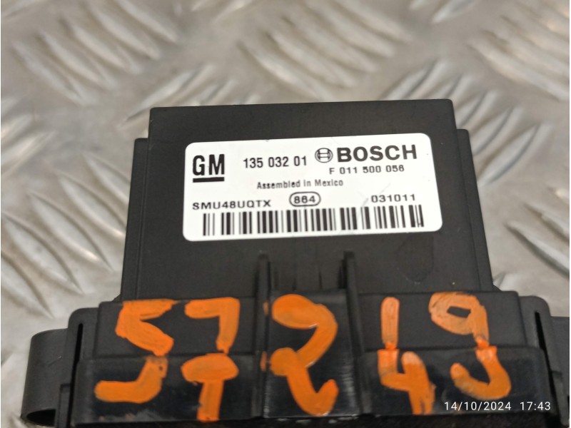 Recambio de resistencia calefaccion para opel astra j lim. 2.0 16v cdti referencia OEM IAM 13503201 F01102428003 F011500056