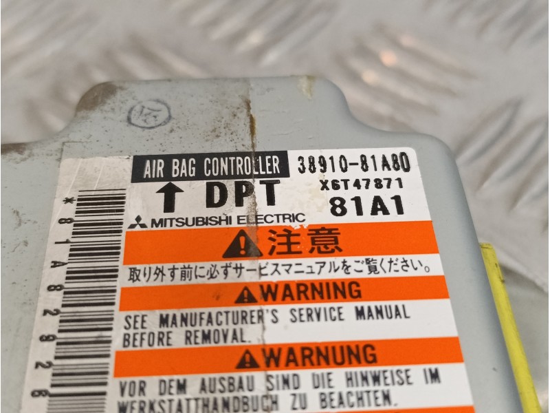 Recambio de centralita airbag para suzuki jimny sn (fj) 1.3 16v cat referencia OEM IAM 3891081A80  