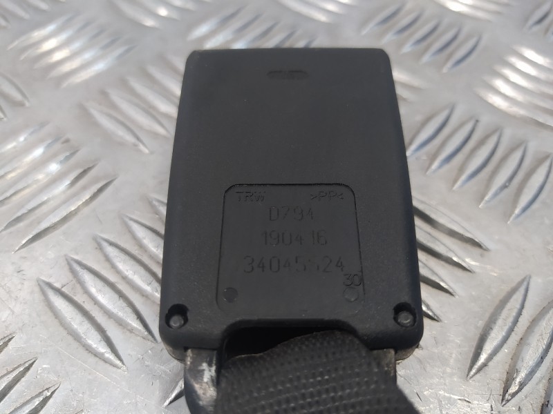 Recambio de enganche cinturon trasero derecho para fiat 500 (312) 595 turbo referencia OEM IAM 34045524  
