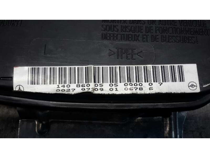 Recambio de airbag lateral izquierdo para mercedes-benz clase s (w140) berlina referencia OEM IAM 6012459579  1408600505000007