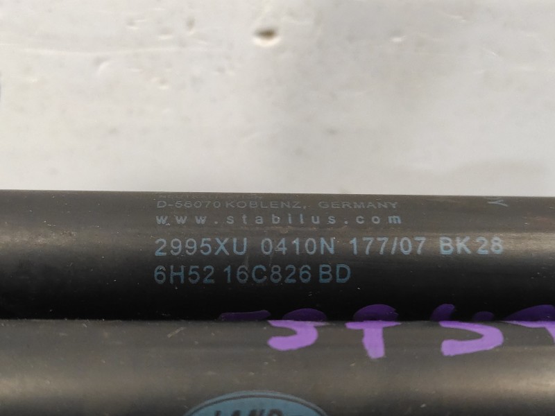 Recambio de amortiguadores capo para land rover freelander (lr2) 2.2 td4 cat referencia OEM IAM 6H5216C826BD  