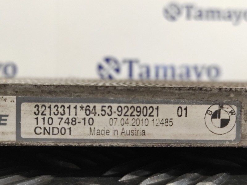 Recambio de condensador / radiador aire acondicionado para bmw x1 (e84) xdrive 23d referencia OEM IAM 6453922902101  11074810