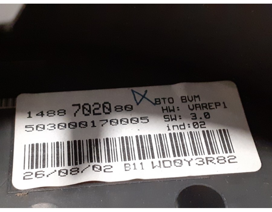 Recambio de pantalla multifuncion para peugeot 807 2.0 hdi fap cat referencia OEM IAM 1488702080  503000170005