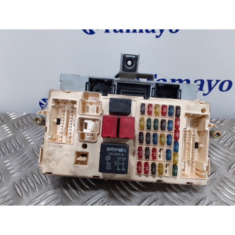 Recambio de caja reles / fusibles para fiat punto berlina (188) 1.2 8v elx (i) referencia OEM IAM 46812235NPL  